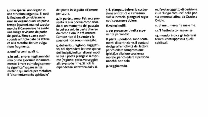 Francesco Petrarca
Nasce ad Arezzo nel 1304
Figlio di un notaio fiorentino esiliato per motivi politici, fu costretto fin da piccolo
a segui
