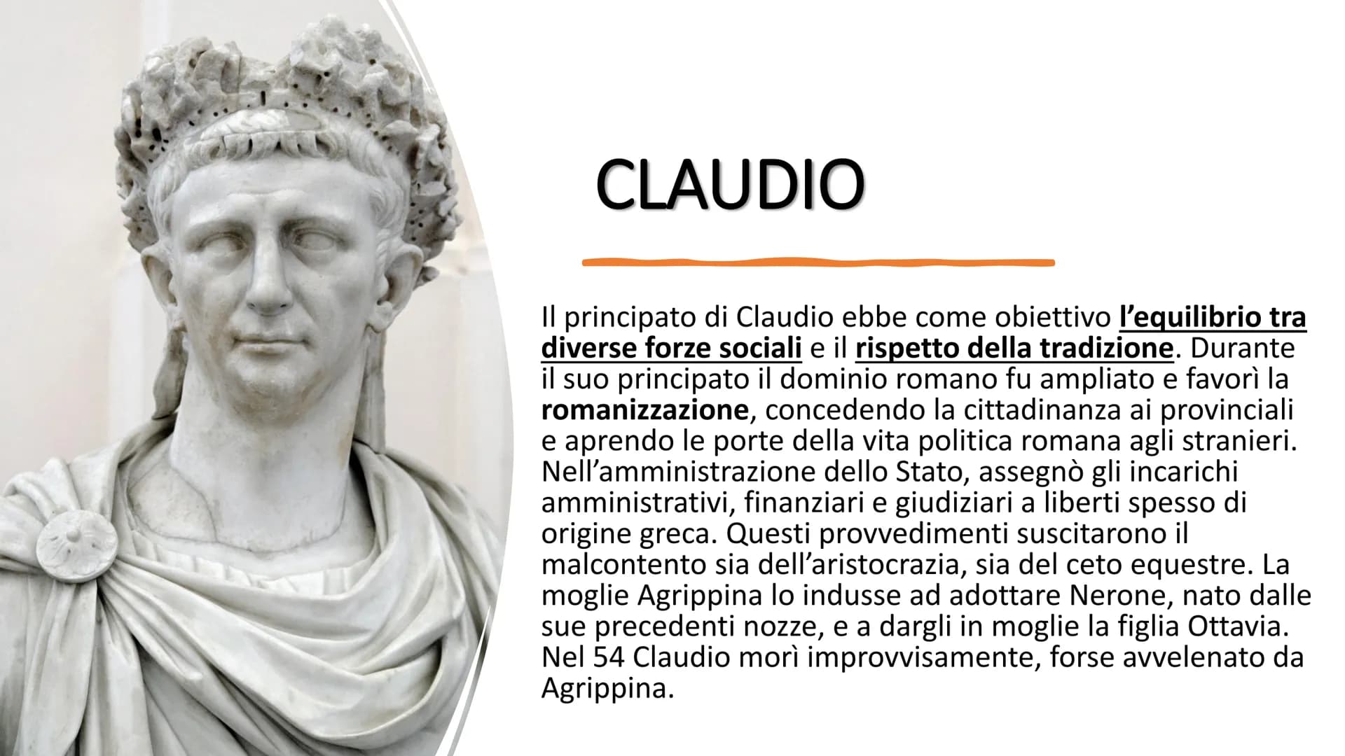 Muser Capitaly
LA DINASTIA GIULIO-CLAUDIA
normal Alla morte di Augusto, nel 14 d.C., non era stato previsto alcun
criterio sulla successione
