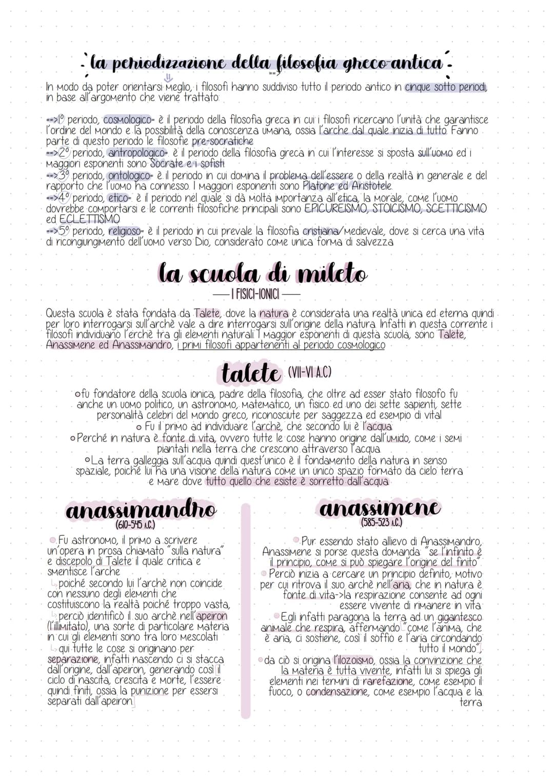 la filosofia
origine etimologica
L>"filos"- amore, "sophia"- sapienza, ossia amore per la sapienza, ricerca costante del sapere
che cos'è la