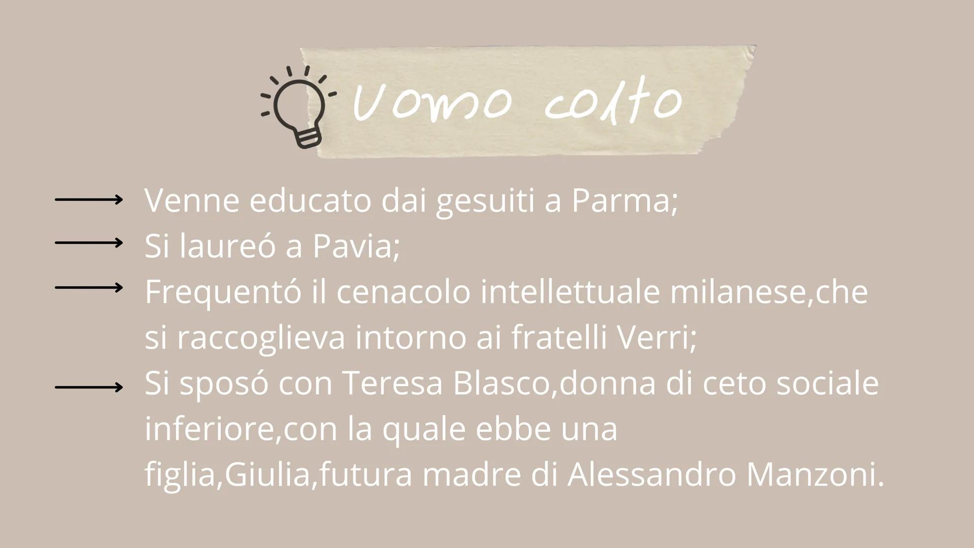 Cesare Beccaria
1738-1794
"il più sicuro ma più difficil
mezzo di prevenire i delitti
si è di perfezionare
l'educazione" Nato
a
Milano
Lette
