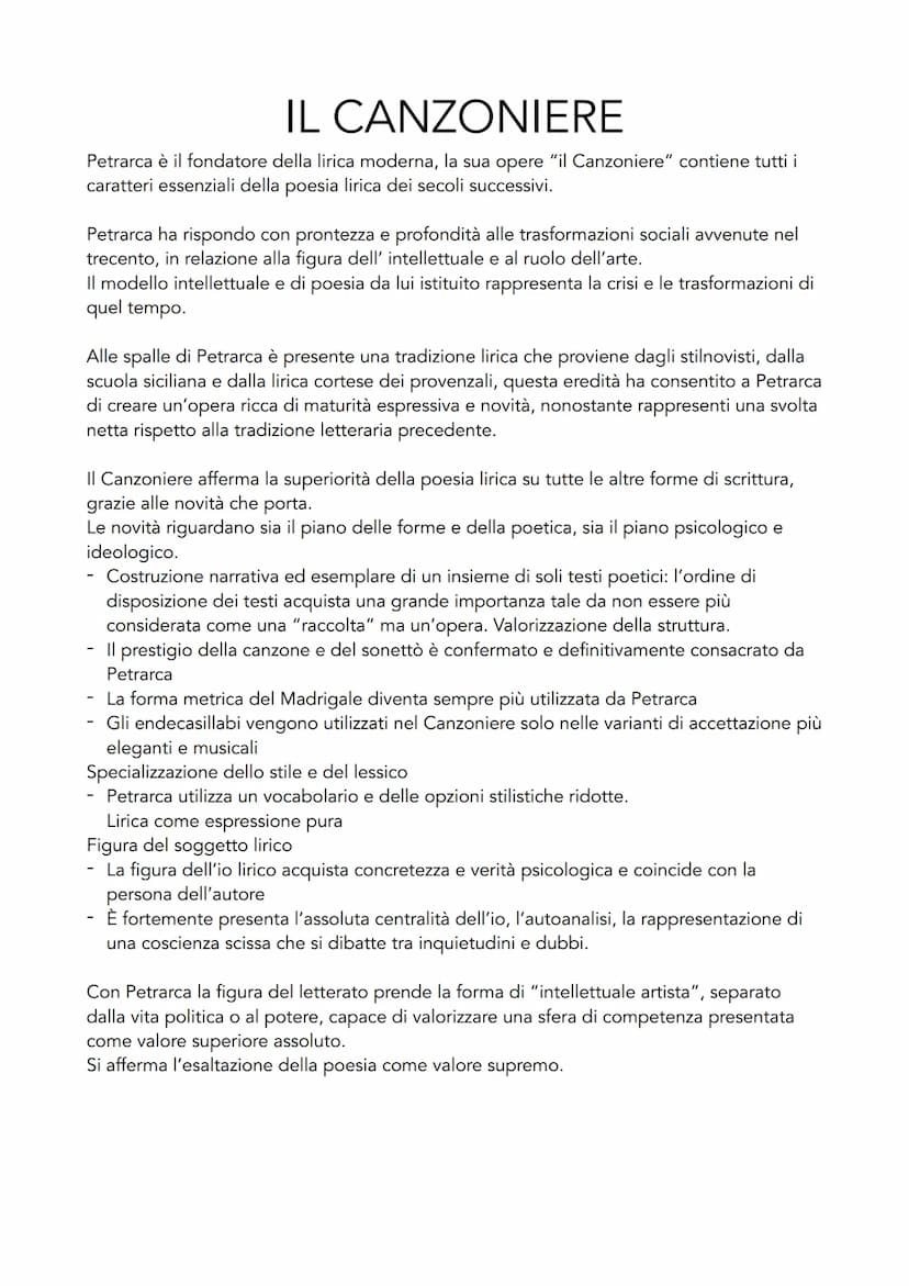 FRANCESCO PETRARCA
20 Luglio 1304 => Francesco Petrarca nasce ad Arezzo
Padre(notaio): guelfo bianco => esiliato da Firenze nel 1302
Petrarc