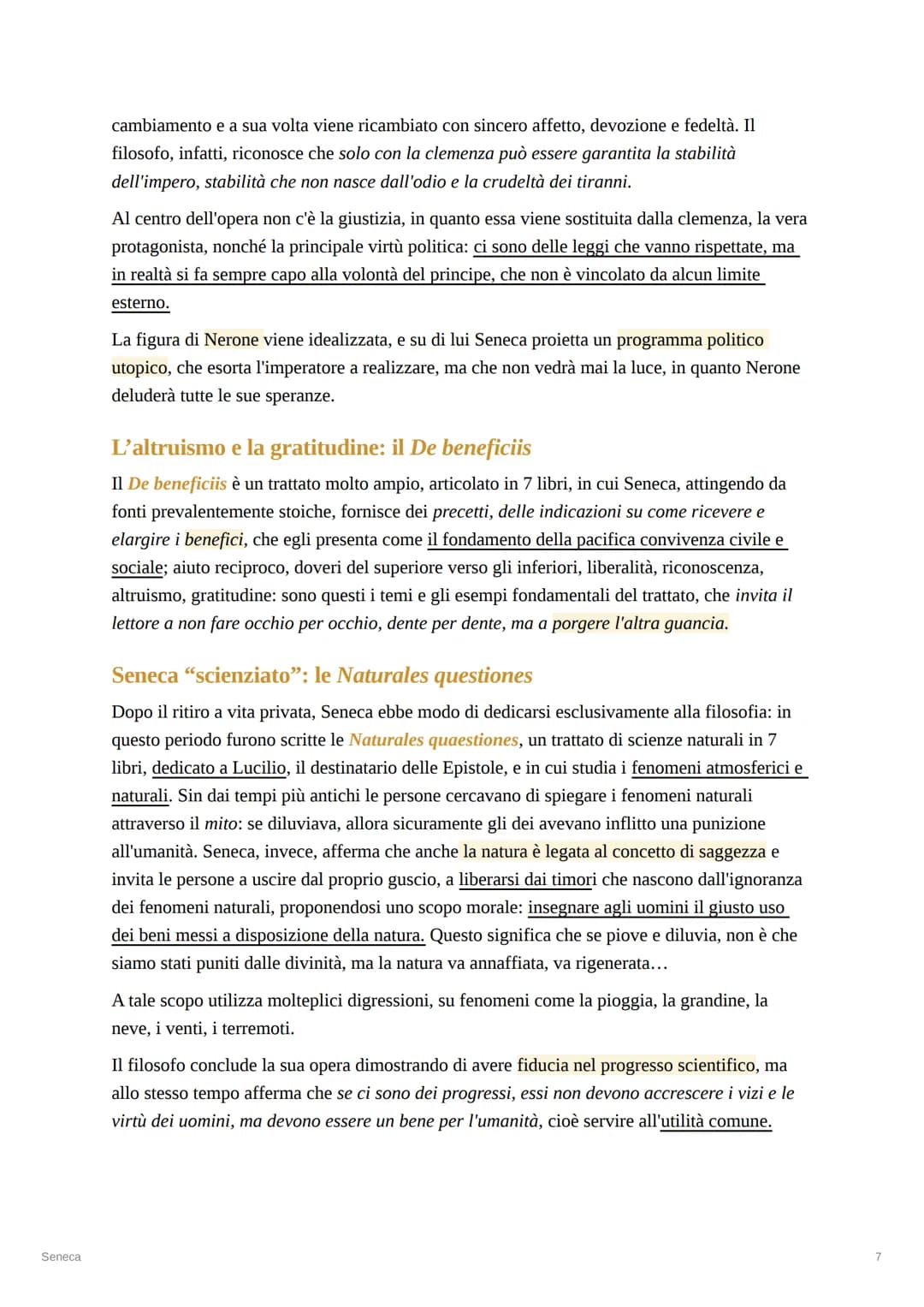 Seneca
Seneca
Una vita tra politica e filosofia
Seneca è il figlio di Seneca Padre: nasce da una ricca famiglia di rango equestre a Cordova,