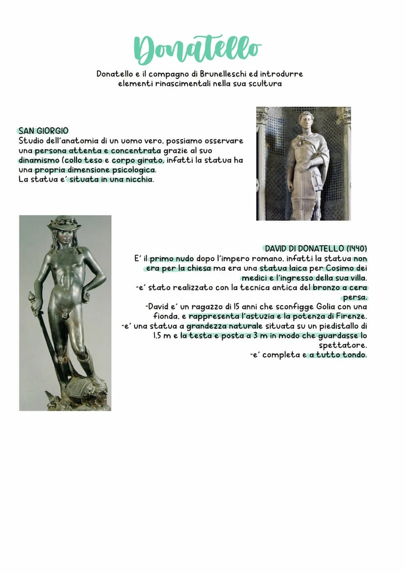 Brunelleschi
LA CUPOLA DEL BRUNELLESCHI
Viene scelto per progettarla tramite un concorso.
-Inventa una speciale impalcatura per costruirla d