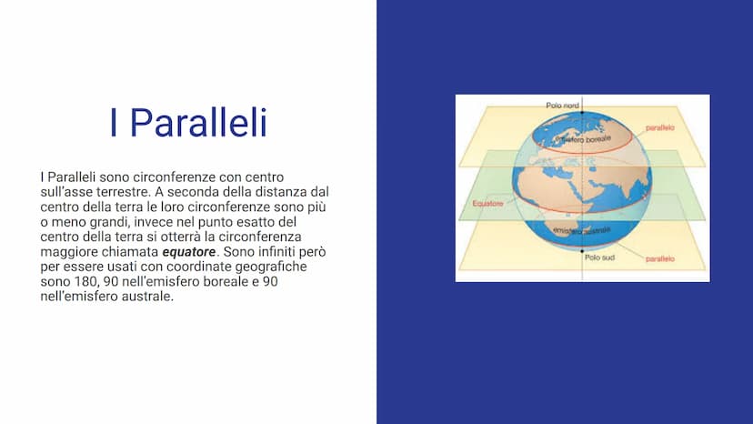 La Terra La Terra
La terra è una sfera schiacciata ai poli,(perchè ha
delle irregolarità superficiali, questa deformazione
è stata causata n