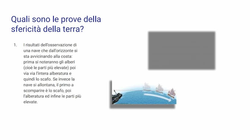 La Terra La Terra
La terra è una sfera schiacciata ai poli,(perchè ha
delle irregolarità superficiali, questa deformazione
è stata causata n