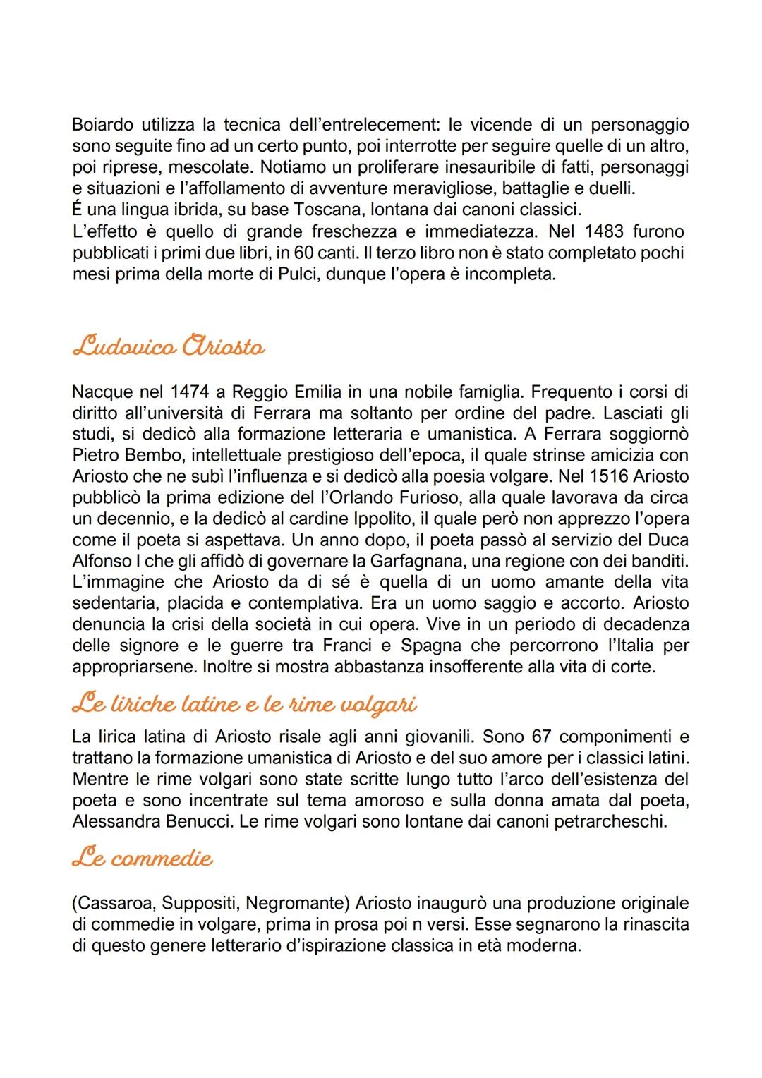 Il poema epico cavalleresco
|| poema epico cavalleresco fa' parte dell'età umanistico-rinascimentale. È influenzato dai
cantari cavalleresch