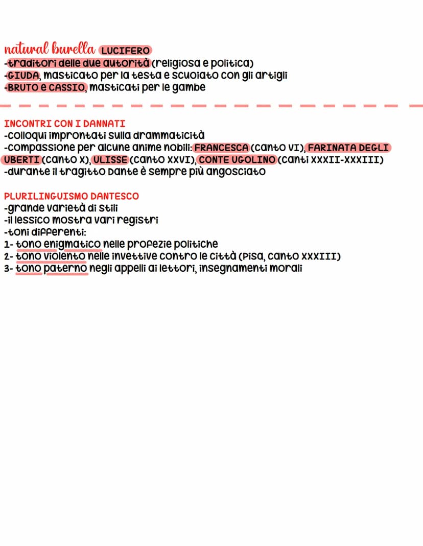 Inferno
-posto nell'emisfero NORD, Occupato dalle terre emerse
-ingresso nel punto più settentrionale nelle vicinanze di Gerusalemme
-una vo