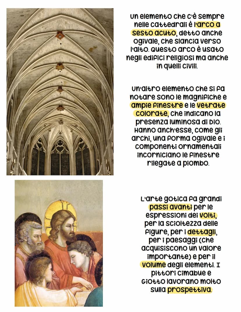 foh
S.,
ON
2H Gotico
F
VE OVARI
VGERIVS/B
2900
All'inizio del XII secolo, in
Francia si crearono le
prime architetture
gotiche, che poi si
a