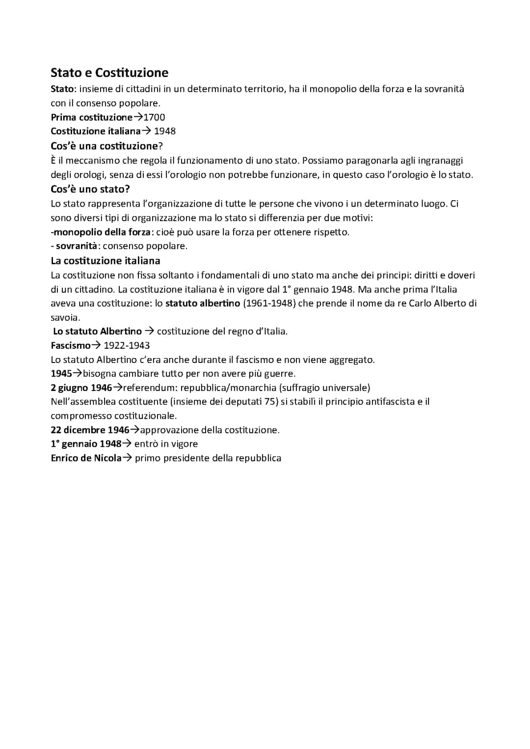 Stato e Costituzione