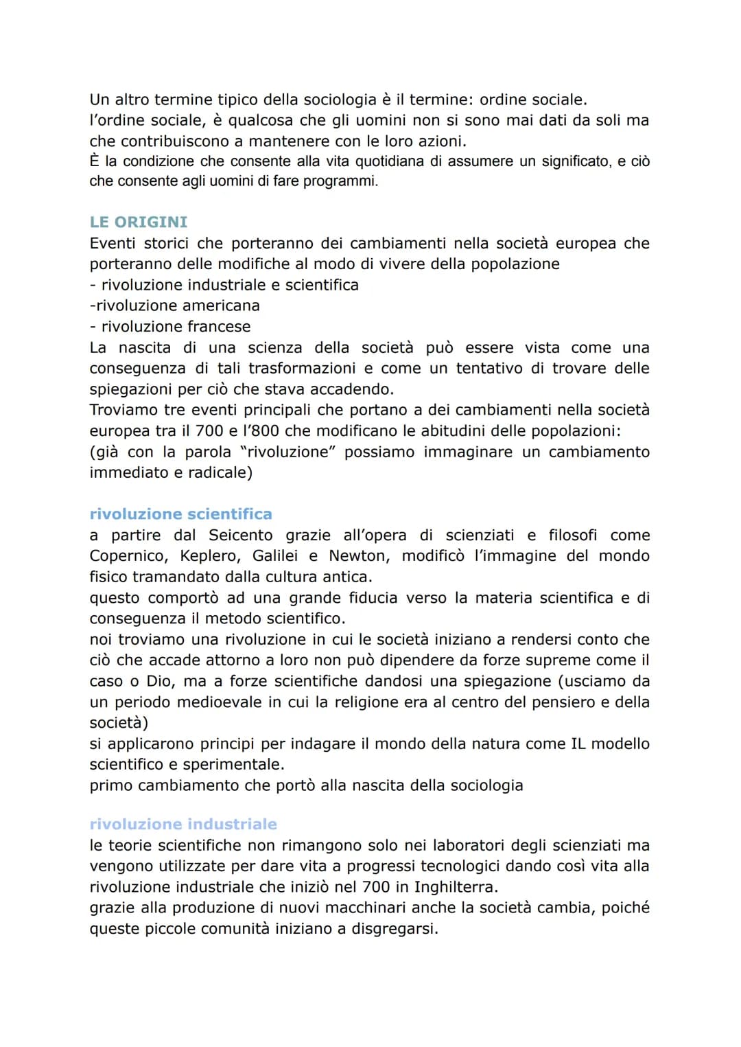 
<p>La sociologia studia il comportamento degli esseri umani all'interno della società. Quest'ultima è costituita da gruppi di individui che