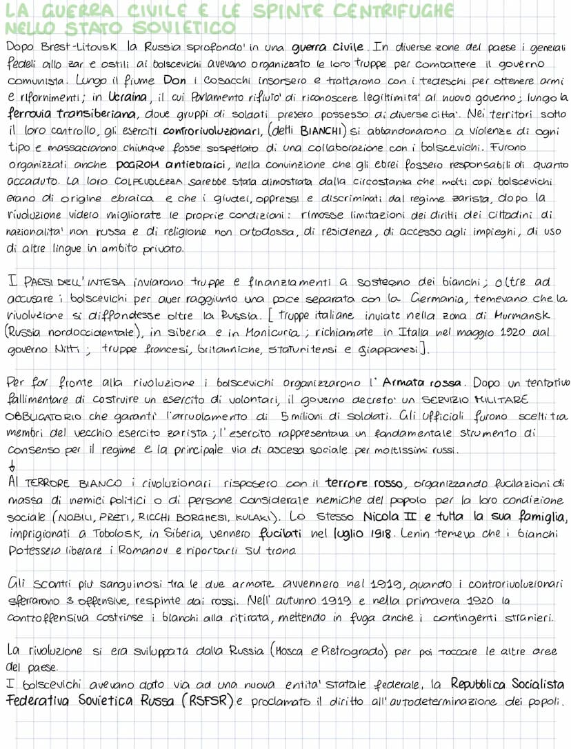 LA RIVOLUZIONE RUSSA da Lenin a Stalin
IL CROLLO DELL'IMPERO ZARISTA
la prima grande potenza che crollo sotto il peso della guerra fu l'impe