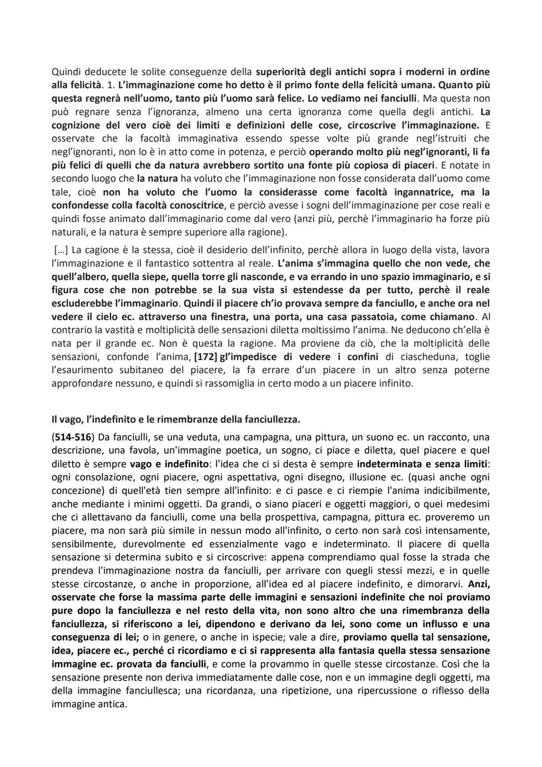 Zibaldone
La teoria del piacere
[165-172] Il sentimento della nullità di tutte le cose, la insufficienza di tutti i piaceri a riempierci
l'a