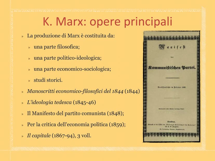 INNNNN
Karl Marx
Trasformare la società
Prof.ssa Mariantonietta Romano
IIS Giotto Ulivi «Venne infine un tempo in cui tutto ciò che gli uomi