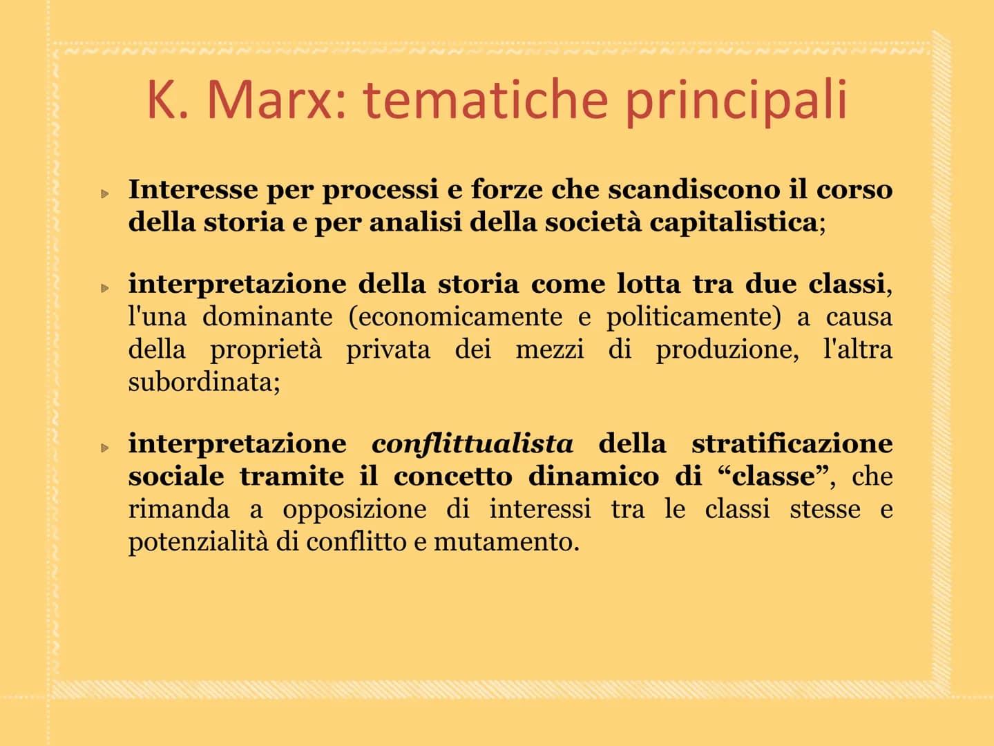 INNNNN
Karl Marx
Trasformare la società
Prof.ssa Mariantonietta Romano
IIS Giotto Ulivi «Venne infine un tempo in cui tutto ciò che gli uomi