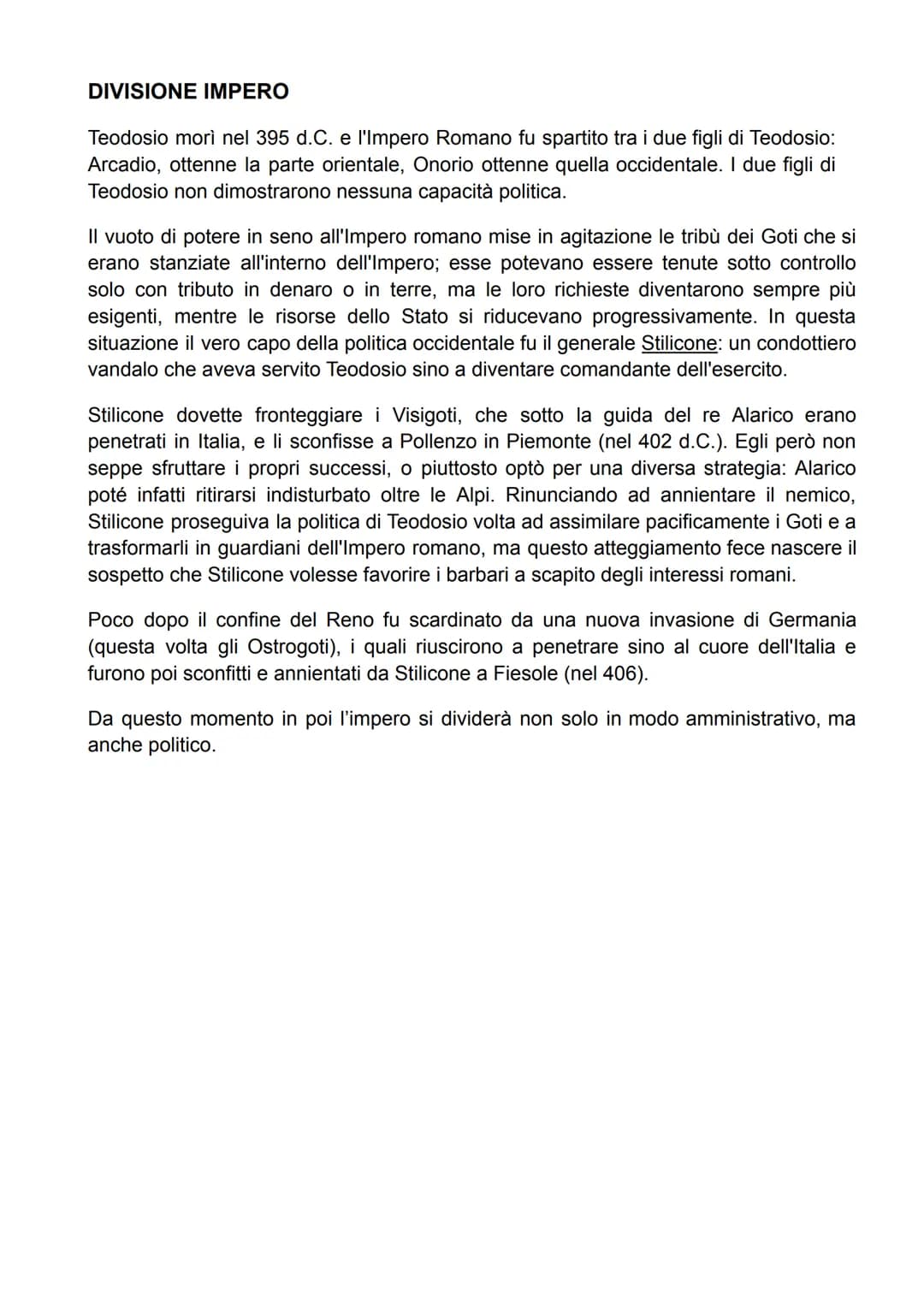 TEODOSIO
ASCESA AL POTERE
Flavio Teodosio Augusto nacque 11 gennaio 347 d.C.
II 19 gennaio 379 d.C., in seguito alla morte di Valente, l'imp