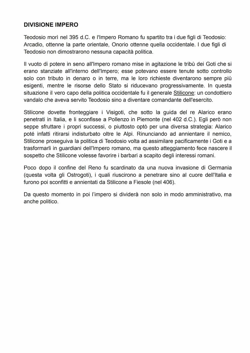 TEODOSIO
ASCESA AL POTERE
Flavio Teodosio Augusto nacque 11 gennaio 347 d.C.
II 19 gennaio 379 d.C., in seguito alla morte di Valente, l'imp