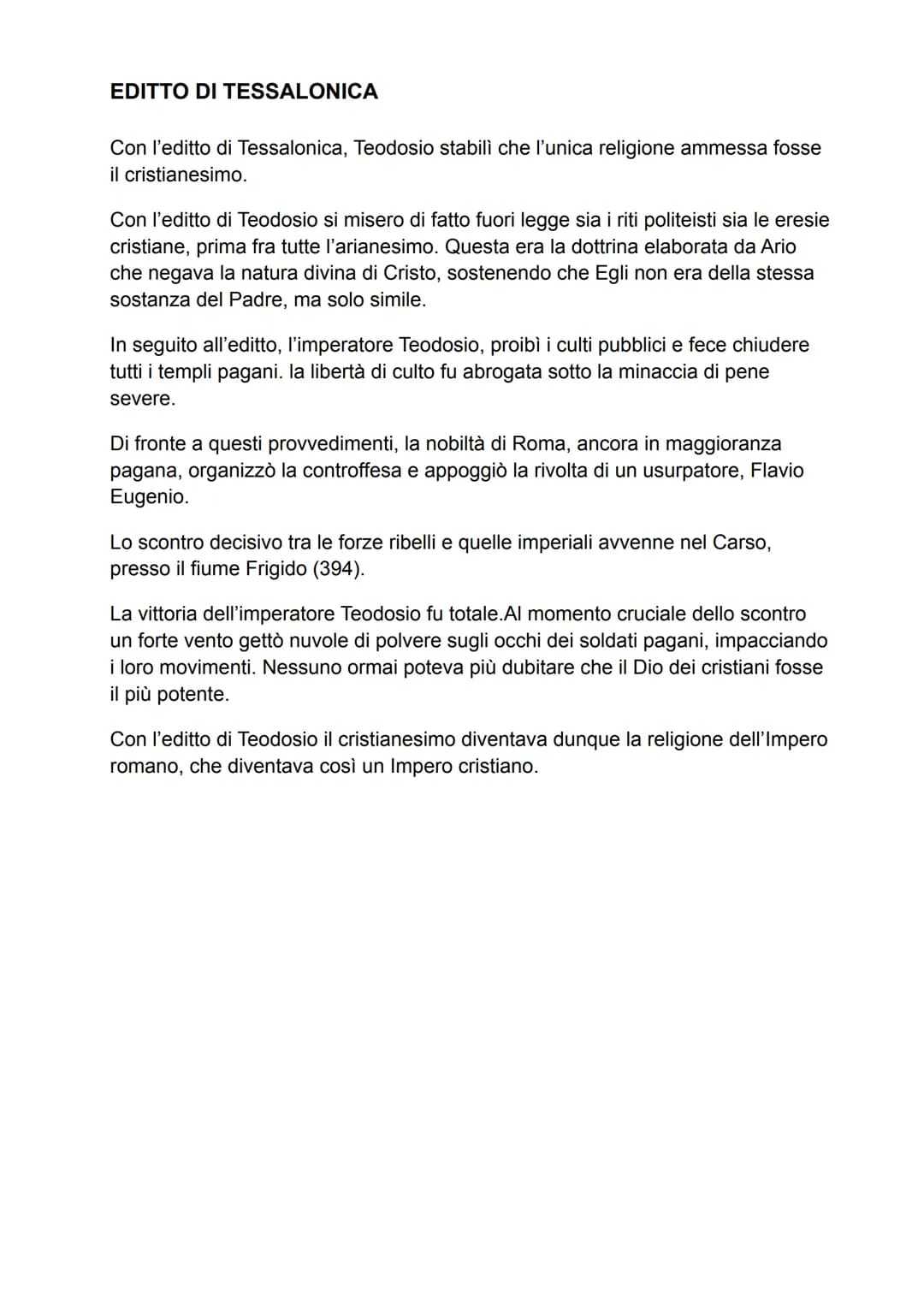 TEODOSIO
ASCESA AL POTERE
Flavio Teodosio Augusto nacque 11 gennaio 347 d.C.
II 19 gennaio 379 d.C., in seguito alla morte di Valente, l'imp