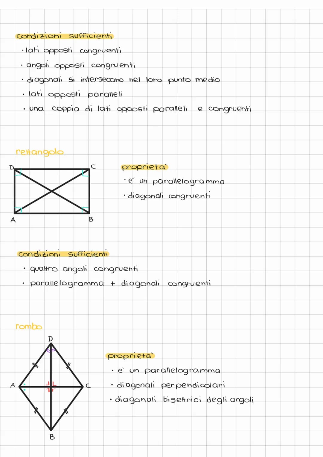 RIPASSO QUADRILATERI
trapezio isoscele
A
A
D
dimostrazione
J
B
H
4
с
к
B
dimostrazione
considero AHD e CKB
с
proprieta
.
• angoli adiacenti 