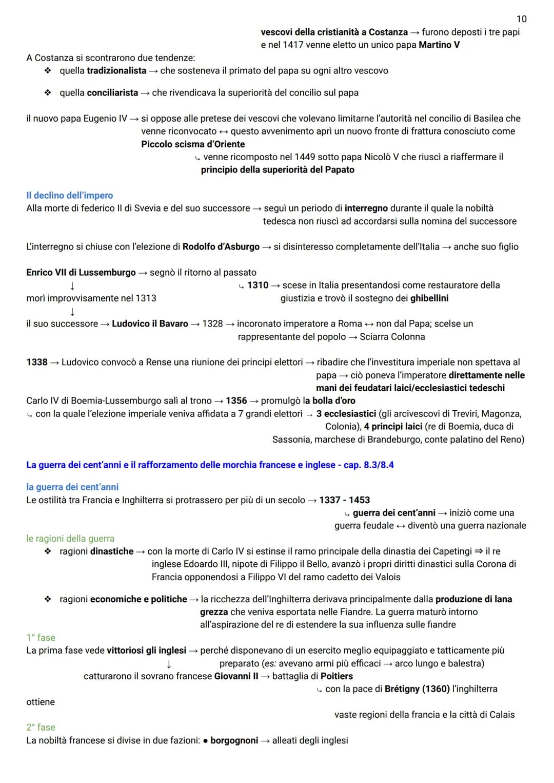 Medioevo
I comuni - cap. 4
L'origine dei comuni in Italia ed Europa
Le origini del comune risalgono al XI sec. → in seguito a: crescita demo
