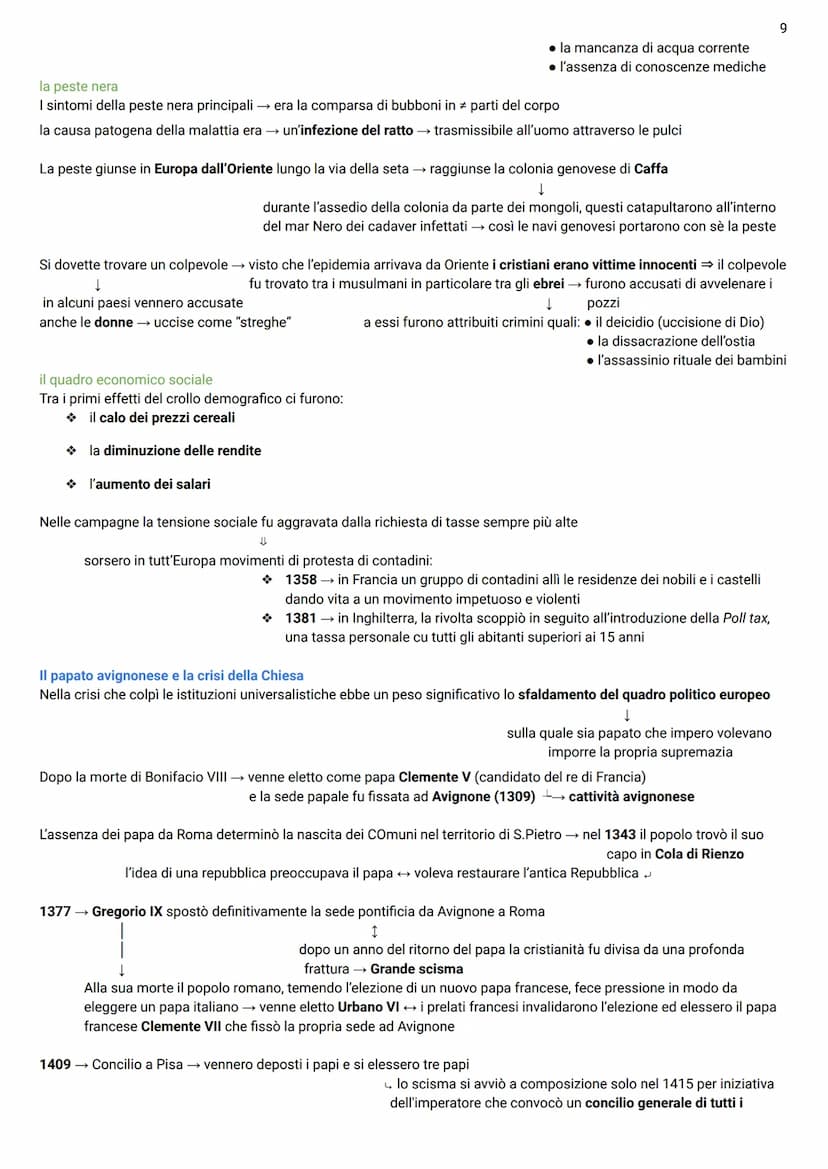Medioevo
I comuni - cap. 4
L'origine dei comuni in Italia ed Europa
Le origini del comune risalgono al XI sec. → in seguito a: crescita demo