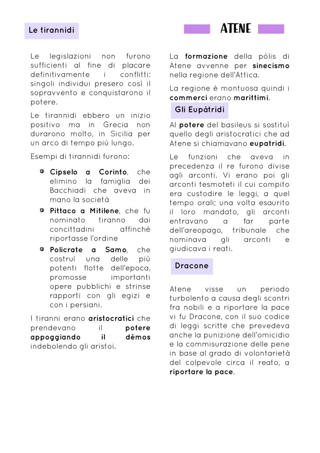 LA CIVILTÁ GRECA
I Greci posero le basi della
cultura occidentale e furono
oggetto di migrazioni.
Nel territorio greco vi furono
diverse etn