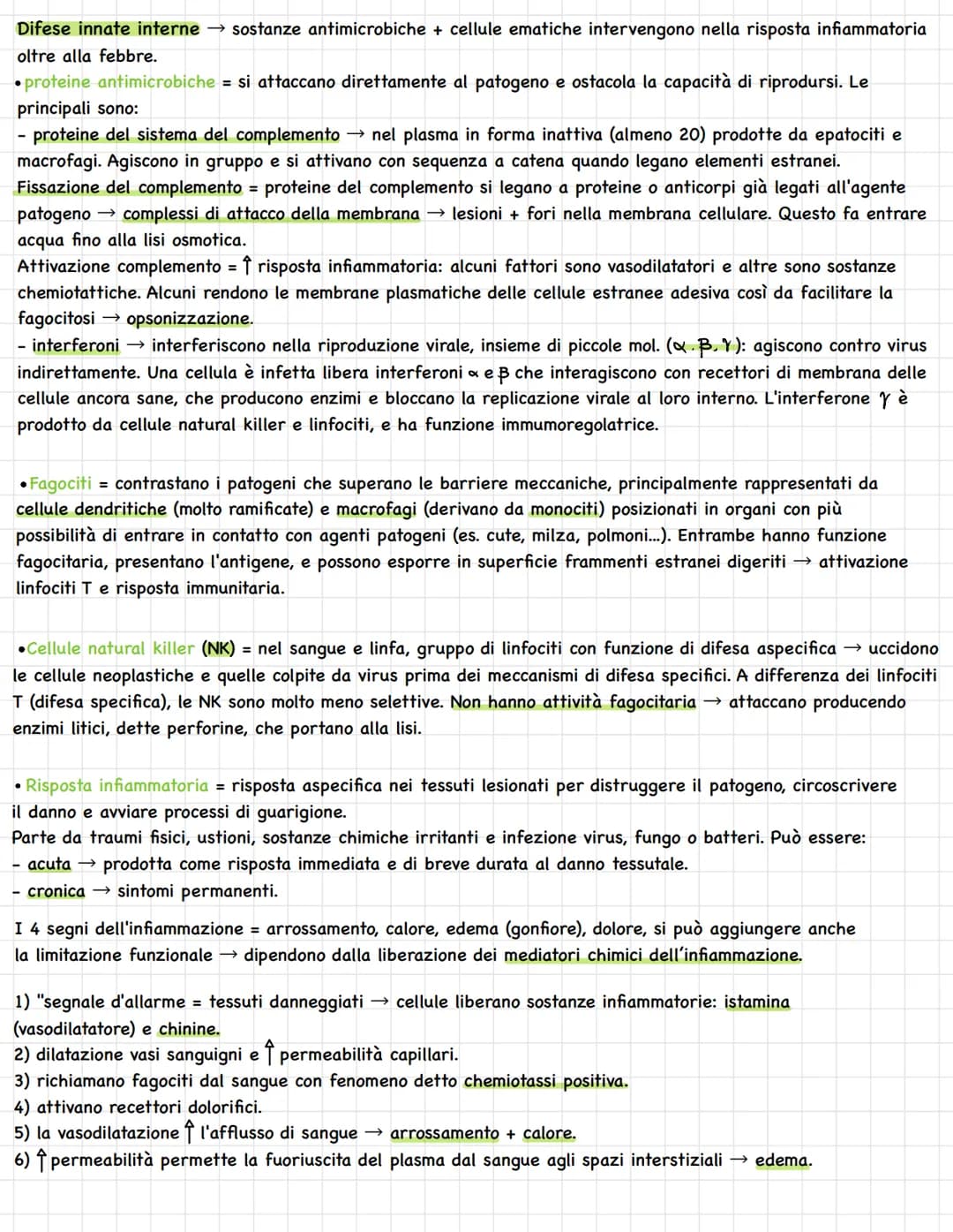 Sistema linfatico = insieme vasi= circolazione linfatica
Rete vasi linfatici → linfa.
Tessuti e organi linfoidi.
1
In alcuni tratti è parall