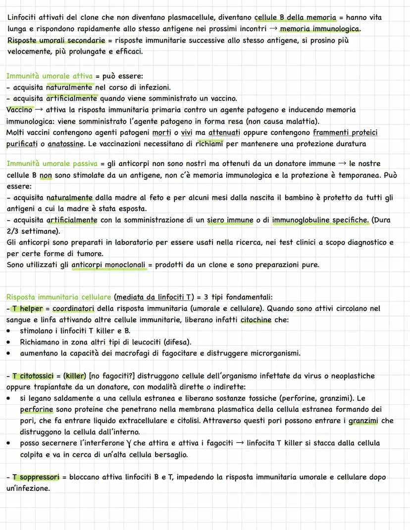 Sistema linfatico = insieme vasi= circolazione linfatica
Rete vasi linfatici → linfa.
Tessuti e organi linfoidi.
1
In alcuni tratti è parall