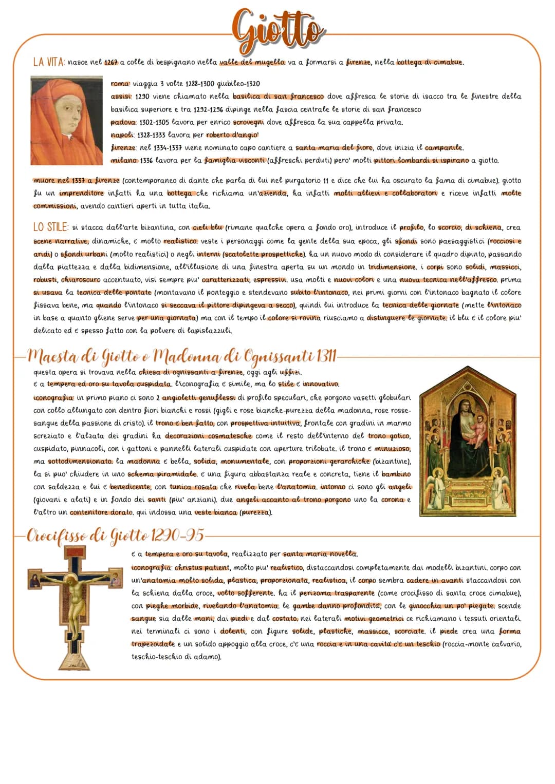 Giotto
LA VITA: nasce nel 1267 a colle di bespignano nella valle del mugello va a formarsi a firenze, nella bottega di cimabue.
roma viaggia