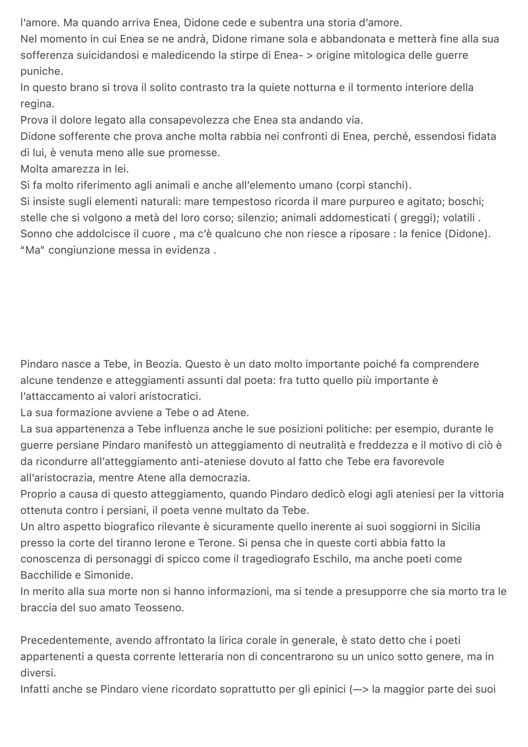 Greco Lirica corale
La lirica corale è una tipologia di poesia cantata da un coro e la particolarità di tale genere è il
fatto che rappresen