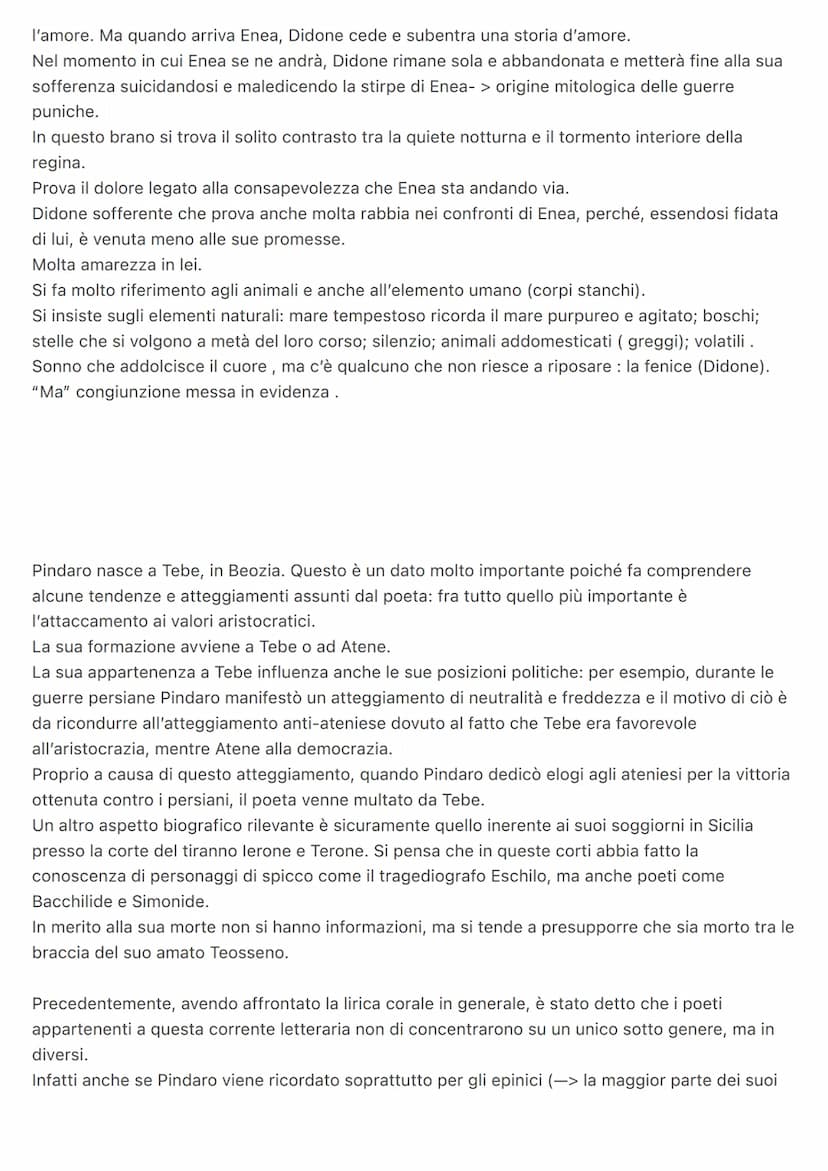 Greco Lirica corale
La lirica corale è una tipologia di poesia cantata da un coro e la particolarità di tale genere è il
fatto che rappresen