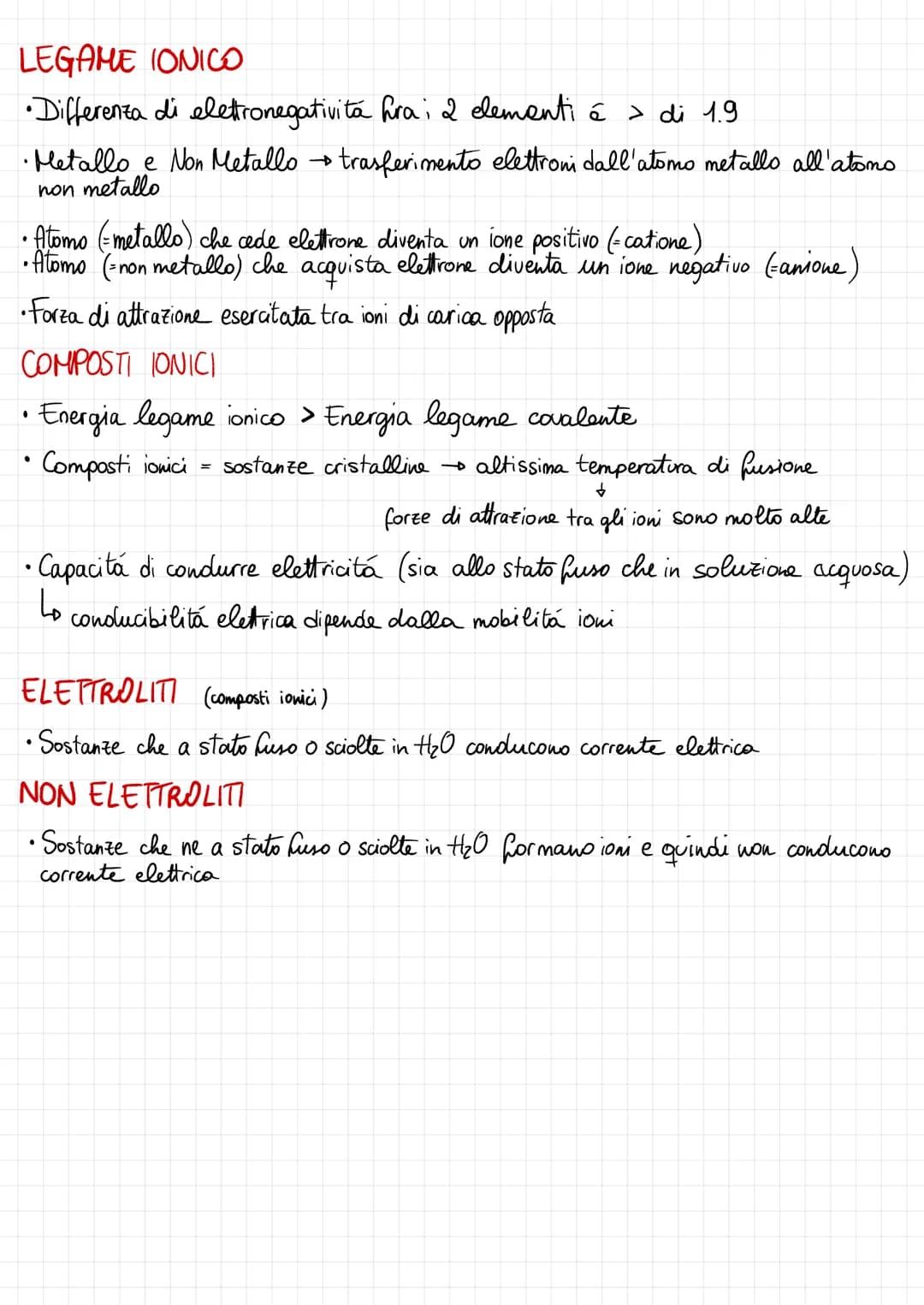 I LEGAMI CHIMICI
• Solo i
•
.
inerti si trovano allo stato di atomi liberi
Legami chimici - forze che tengono uniti gli atomi di una molecol