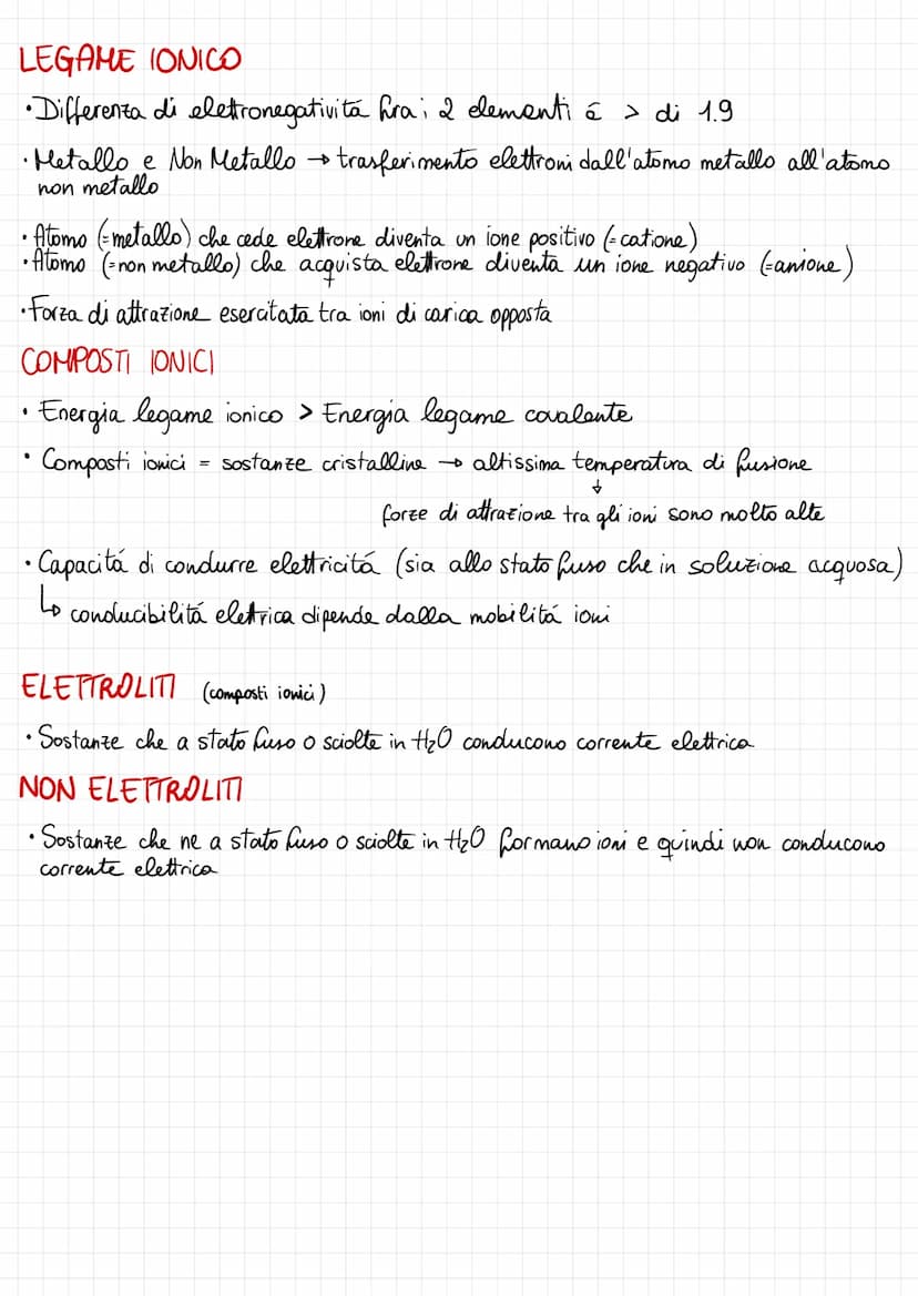 I LEGAMI CHIMICI
• Solo i
•
.
inerti si trovano allo stato di atomi liberi
Legami chimici - forze che tengono uniti gli atomi di una molecol