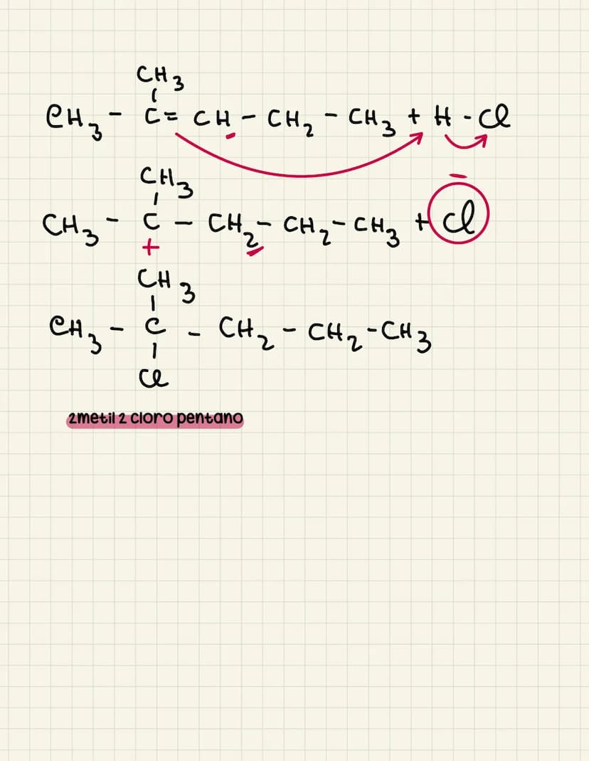Gli alcheni
DEFINIZIONE: classe di composti organici caratterizzati dalla presenza
di un doppio legame carbonio-carbonio.
Formula generale
n