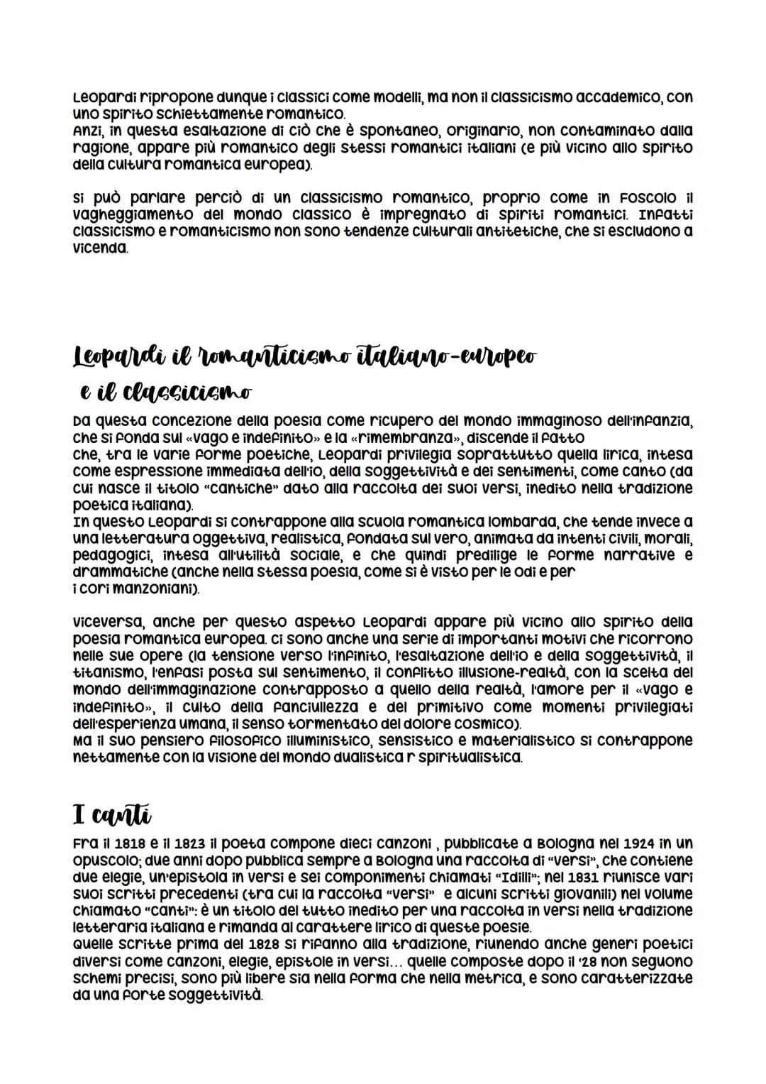 Giacomo Leopardi
La vita:
Giacomo Leopardi nasce a Recanati il 29 giugno 1798 in una famiglia nobile ma con scarse
risorse economiche e con 