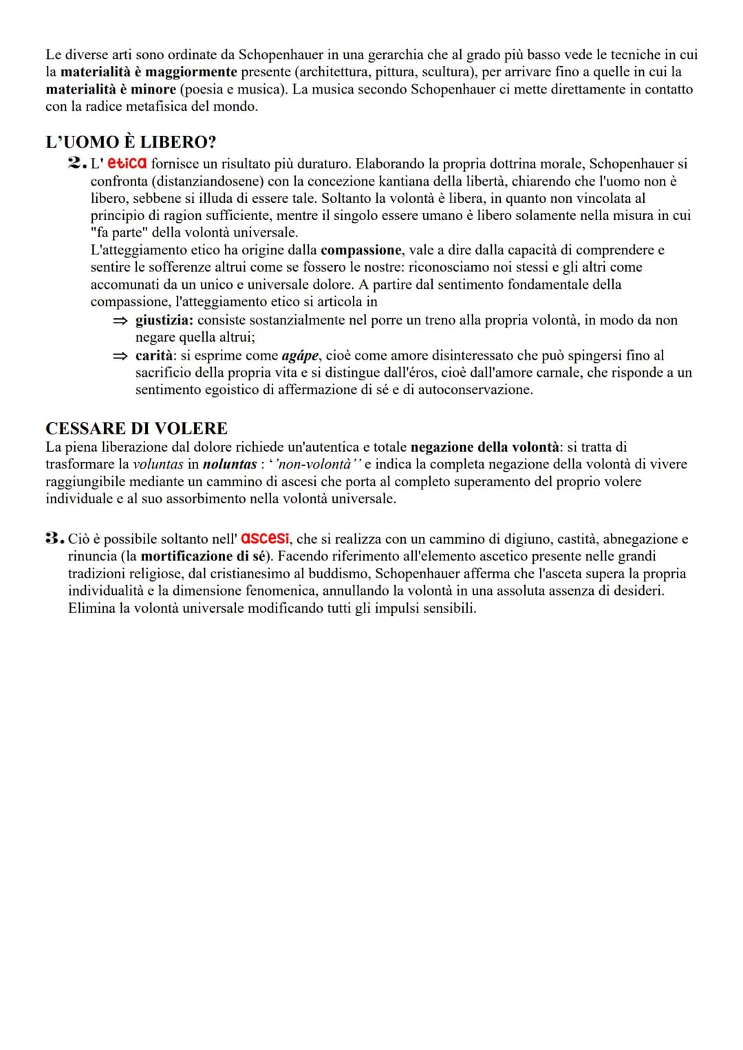 FILOSOFIA
Schopenhauer
Schopenhauer è un filosofo tedesco, contemporaneo di Hegel e definito un filosofo
inattuale. Il suo pensiero ribalta 