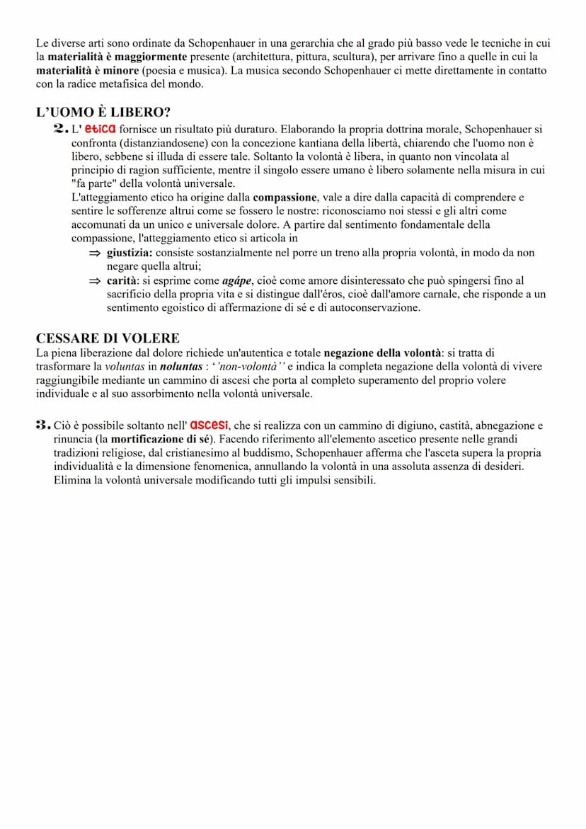 FILOSOFIA
Schopenhauer
Schopenhauer è un filosofo tedesco, contemporaneo di Hegel e definito un filosofo
inattuale. Il suo pensiero ribalta 