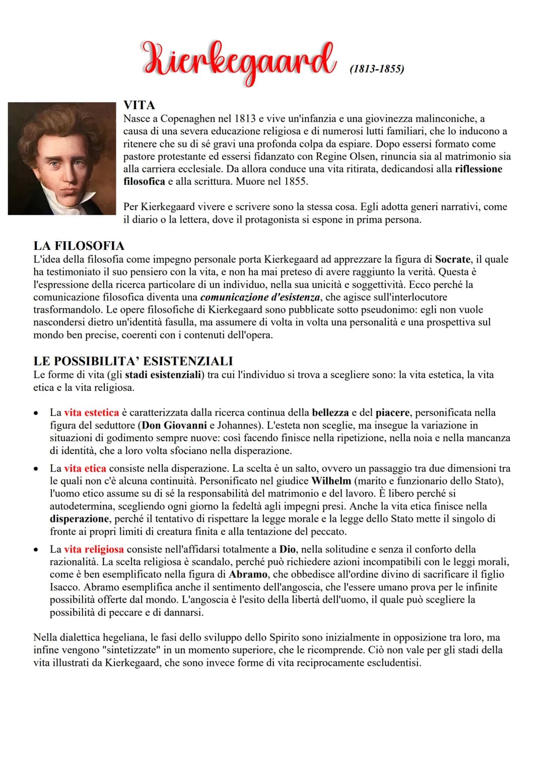 FILOSOFIA
Schopenhauer
Schopenhauer è un filosofo tedesco, contemporaneo di Hegel e definito un filosofo
inattuale. Il suo pensiero ribalta 