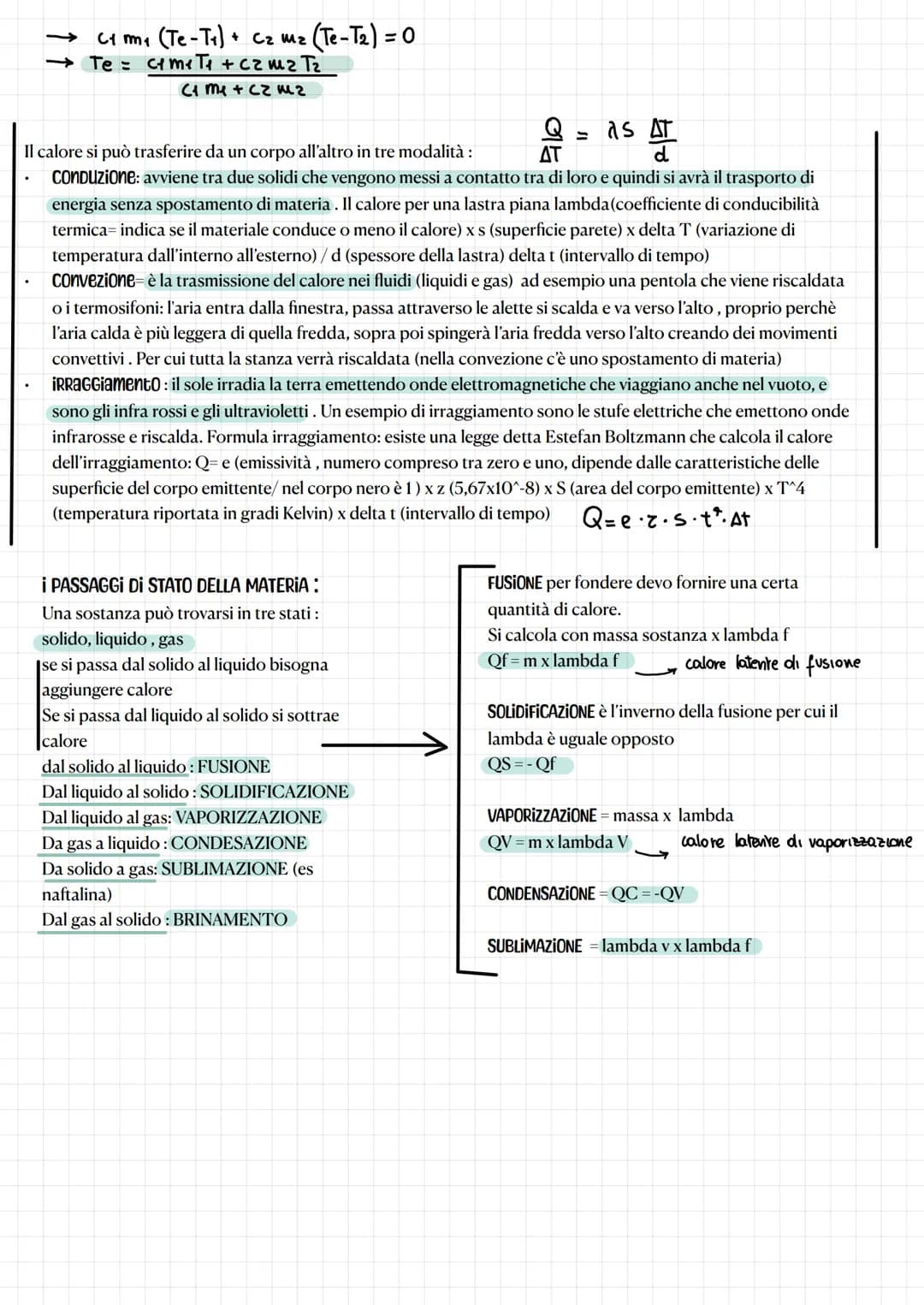 TERMOLOGIA
Inizialmente il calore si credeva fosse un fluido che passava da un corpo all'altro a causa della variazione di
temperatura, quin