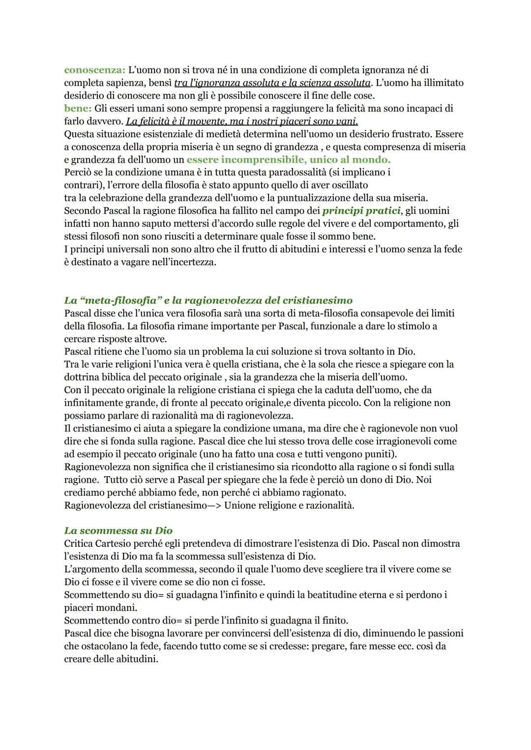 →Cartesio
Cartesio rappresenta il passaggio all'età moderna (dal rinascimento all'età moderna) e
soprattutto rappresenta il protagonista in 