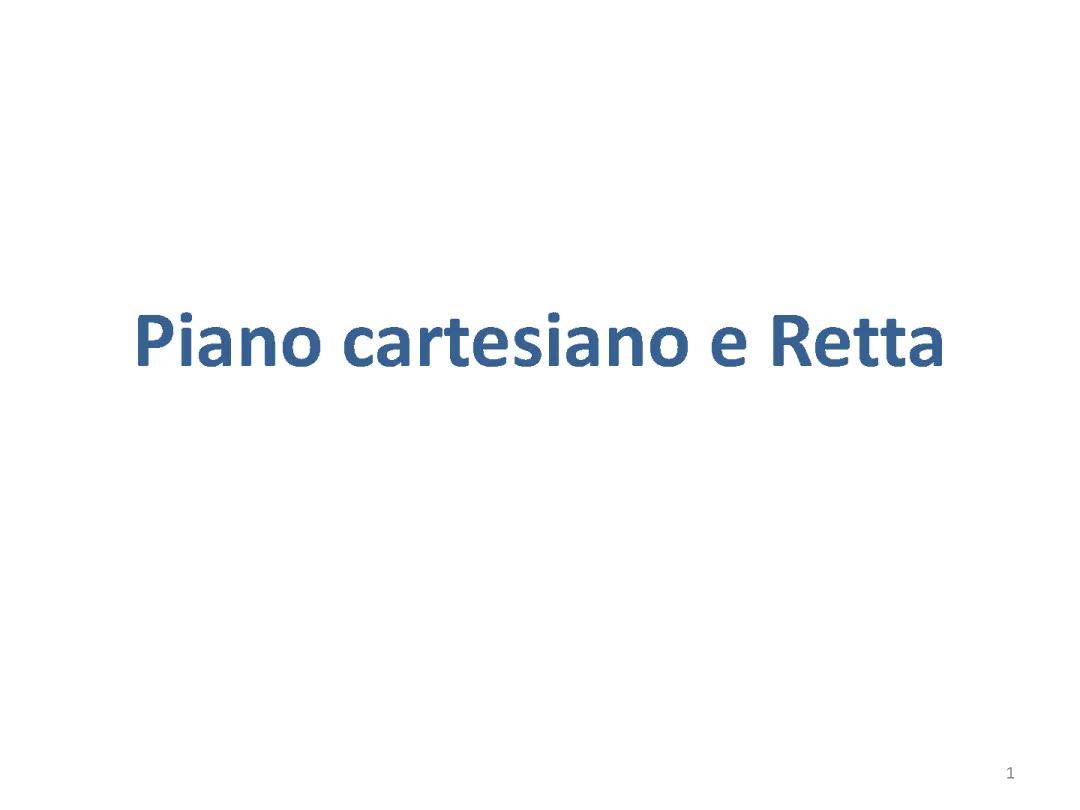 Scopri l'equazione della retta e le simmetrie nel piano cartesiano