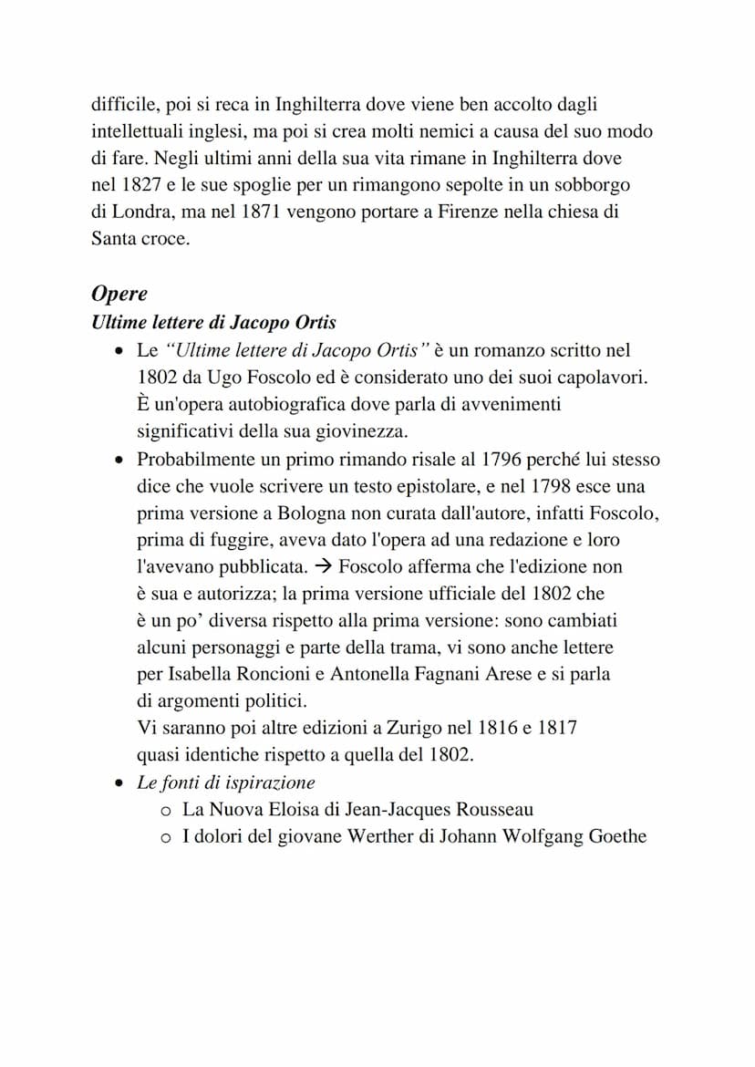 Il Romanticismo
Il termine "Romanticismo
Il Romanticismo è il movimento letterario più importante
dell'inizio dell'Ottocento: il termine "ro