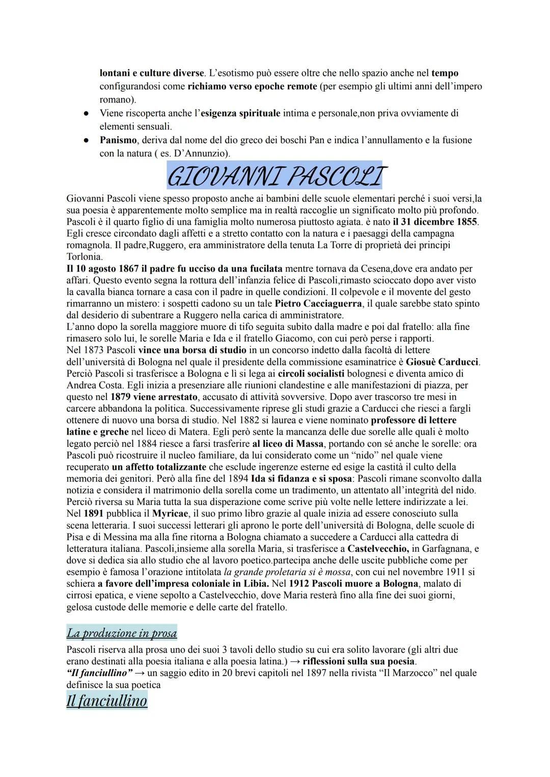 
<p>Durante la seconda metà dell'800, vi è stato un profondo cambiamento dal punto di vista storico e culturale rispetto alla prima metà del