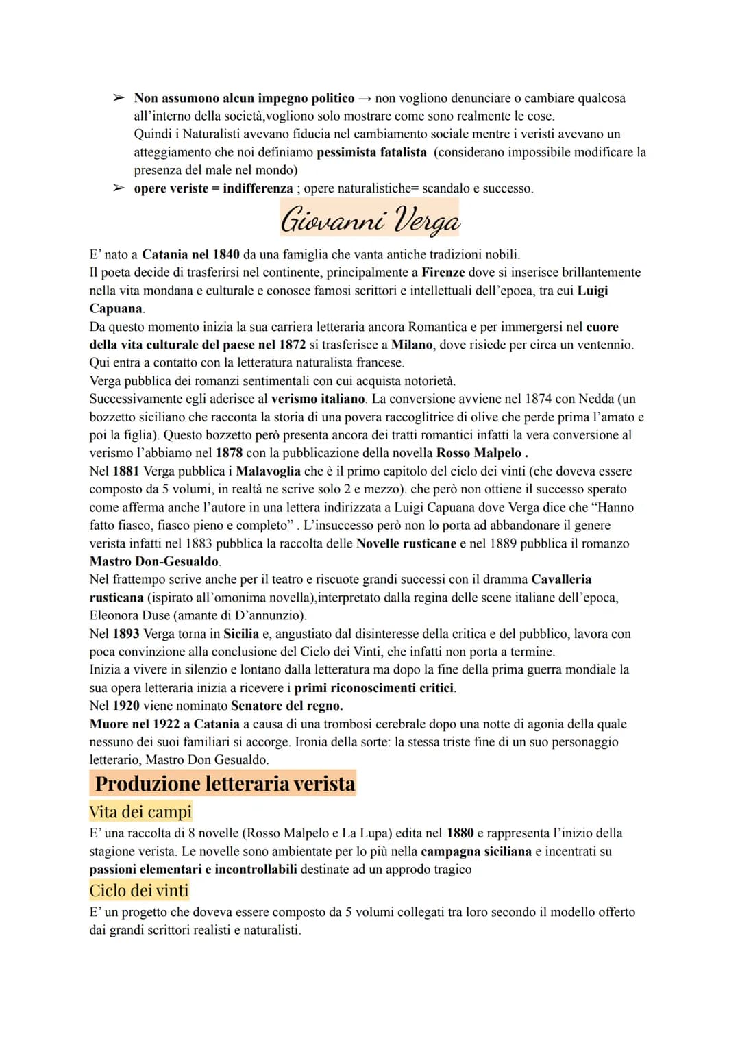 
<p>Durante la seconda metà dell'800, vi è stato un profondo cambiamento dal punto di vista storico e culturale rispetto alla prima metà del