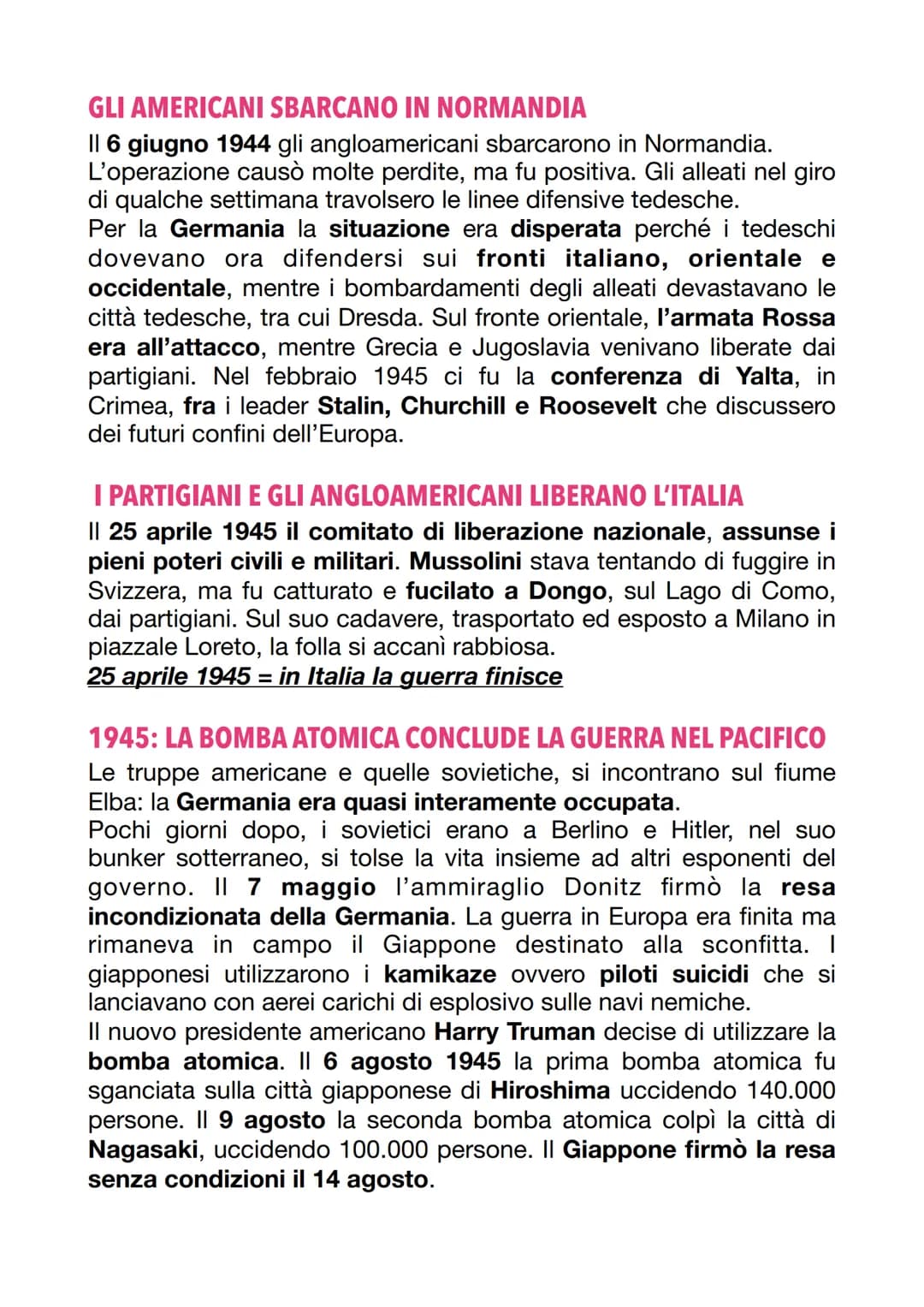 LA SECONDA GUERRA MONDIALE
LA GERMANIA SI ESPANDE CON IL PERMESSO DELL' OCCIDENTE (1
Negli anni trenta Germania e Italia decisero di espande