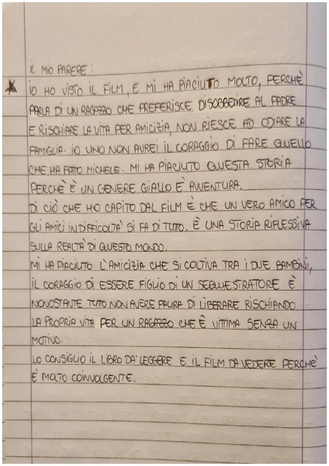 io NON HO PAURA
-
HE UN ROMANZO
LA VICENDA È AMBIENTATA IN UN PICCOLO PAESE DEL SUD
iTALIA, VILLAGGIO TRA CAMPi Di GRANO E POLVEROSE
STRADE 