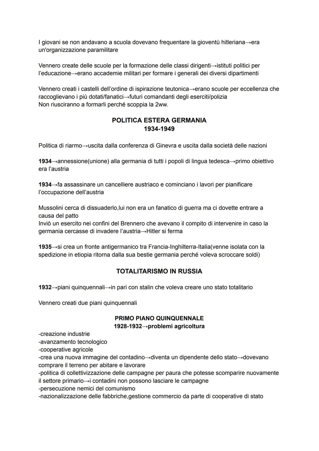3 totalitarismi:
→FASCISMO(italia)
→NAZISMO(germania)
→STALINISMO(stalin)
TOTALITARISMI
Tutti e tre hanno caratteristiche comuni:
→cultura:s