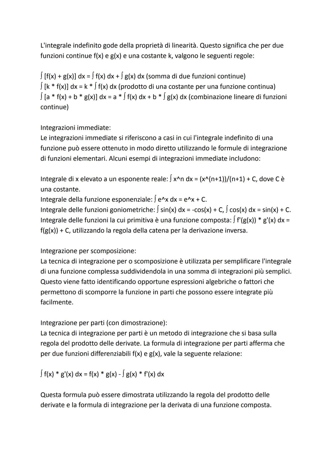 MATEMATICA FORMULE E REGOLE
Modulo 1: Funzione, dominio, codominio, funzioni notevoli
Modulo 2: rapporto incrementale e di derivata, studio 