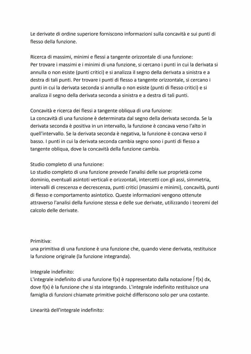 MATEMATICA FORMULE E REGOLE
Modulo 1: Funzione, dominio, codominio, funzioni notevoli
Modulo 2: rapporto incrementale e di derivata, studio 