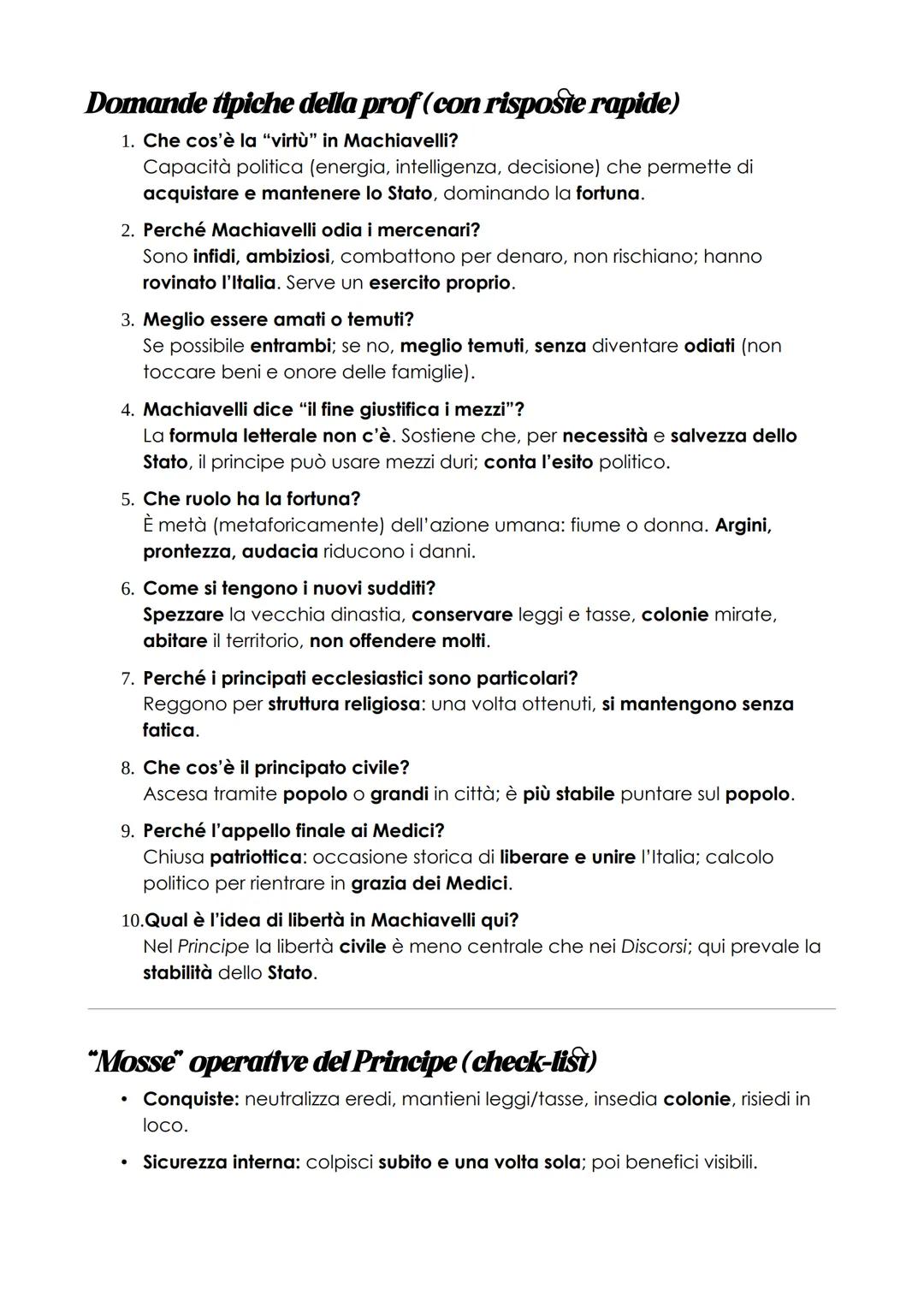 Il Principe - Machiavelli
Dati essenziali (contesto)
Autore: Niccolò Machiavelli (1469-1527), segretario della Repubblica
fiorentina fino al