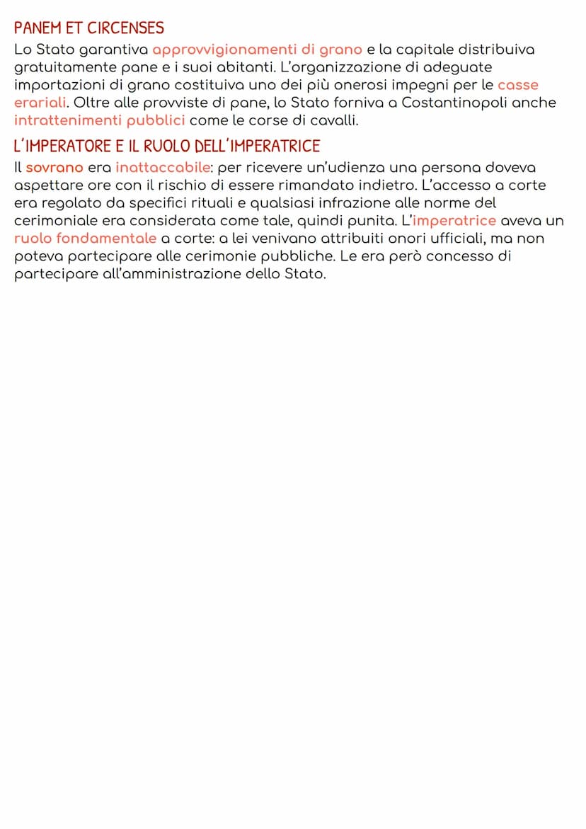 Giustiniano
LA STABILITÀ DELL'ORIENTE
L'impero d'oriente sopravvive perché:
aveva una buona organizzazione statale;
► aveva le risorse finan